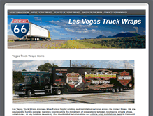Tablet Screenshot of lasvegastruckwraps.com